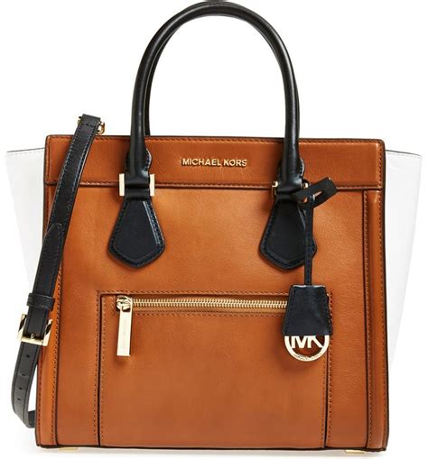 michael kors colette large satchel|michael kors small satchel handbag.